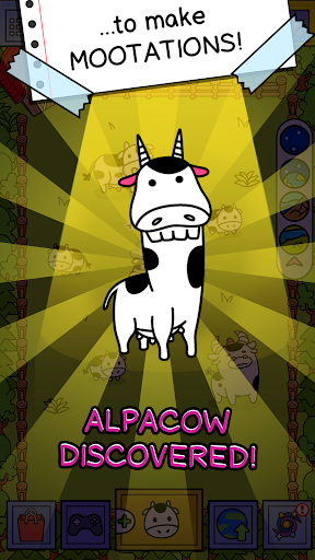 A newly discovered mutant cow in Cow Evolution